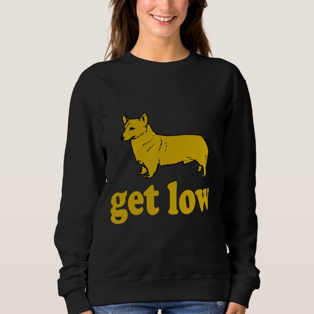 Camiseta Corgi Get Low (Frente)