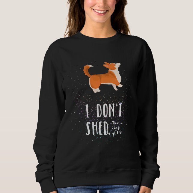 Camiseta Corgi Glitter Pembroke Welsh Corgi (Frente)