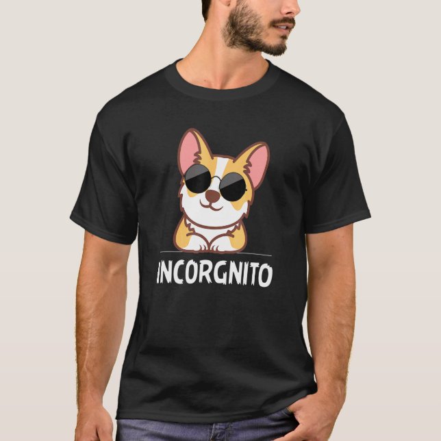 Camiseta Corgi Incógnito Corgi (Frente)