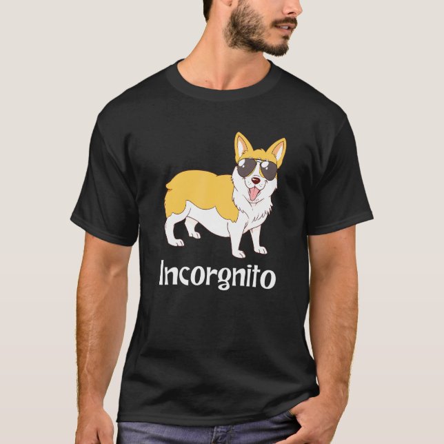 Camiseta Corgi Incórgnito Corgi (Frente)