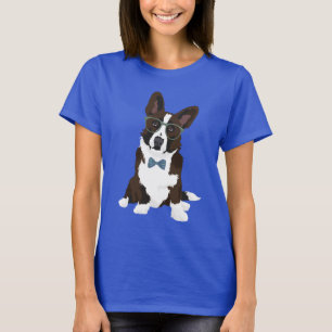Camiseta Corgi legal de Galês do casaco de lã do hipster