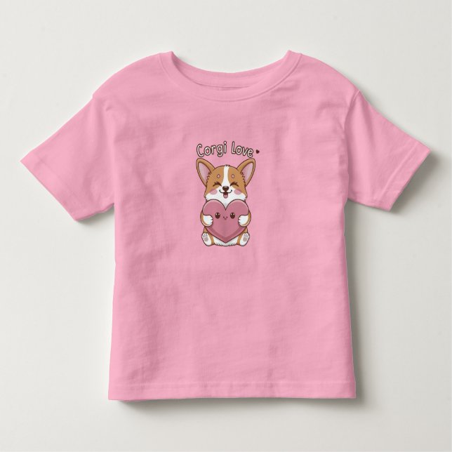 Camiseta Corgi Love (Frente)