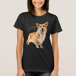 Camiseta Corgi Love Is Dog Mãe Pai Puppy Pet Women Men