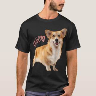 Camiseta Corgi Love Is Dog Mamãe Pai Tee Puppy Pet Women Me