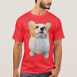 Camiseta Corgi  Love Is Dog Mom Dad Tee Puppy Pet Women Men