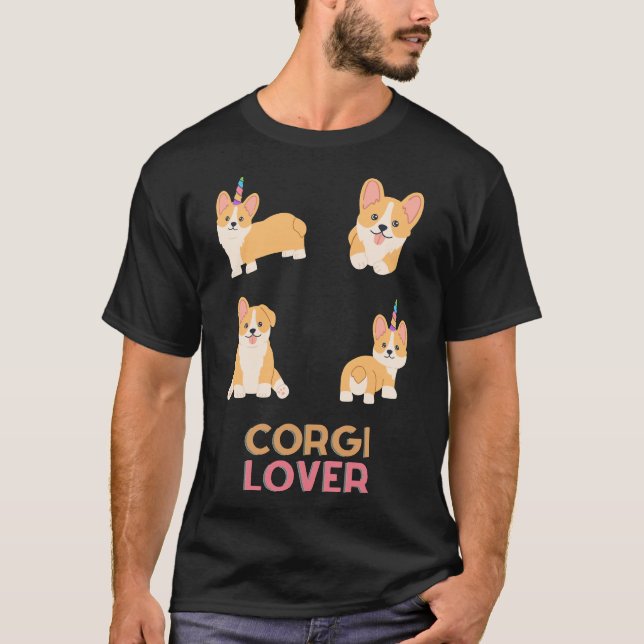 Camiseta Corgi Lover (Frente)