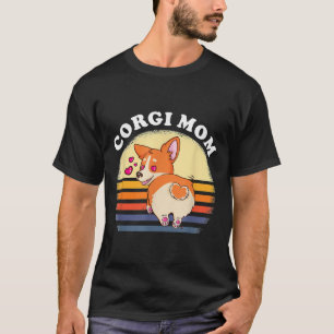 Camiseta Corgi Mãe Cachorro Cachorro Proprietário