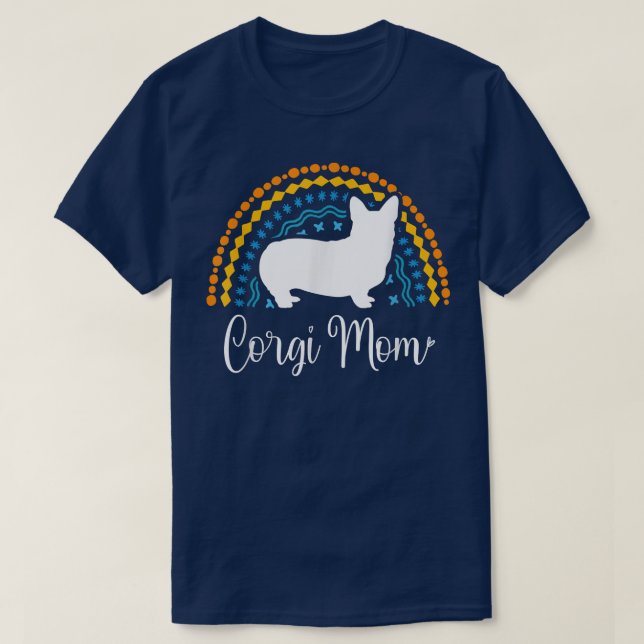 Camiseta Corgi Mãe Corgi (Frente do Design)
