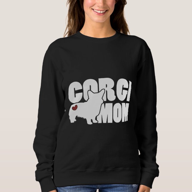 Camiseta Corgi Mãe Para Welsh Corgi (Frente)