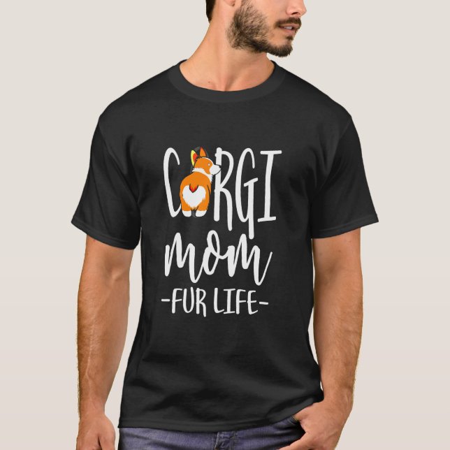 Camiseta Corgi Mãe Pele Life (Frente)