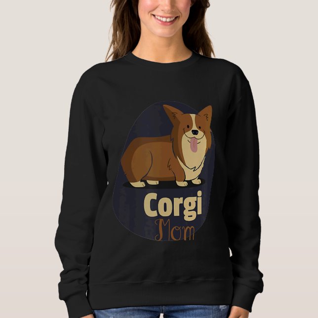 Camiseta Corgi Mãe Welsh Corgi Essential (Frente)