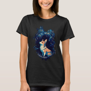 Camiseta Corgi Mágico na Floresta Encantada