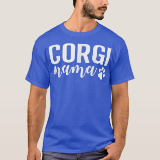 Camiseta Corgi Mama Animal Cuide Dog Mãe