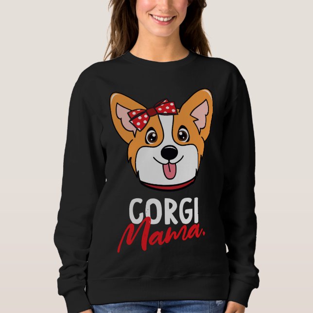 Camiseta Corgi Mama Dog (Frente)