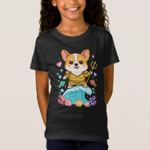 Corgi Marinho Rei Desenho Animado | Cão do Oceano