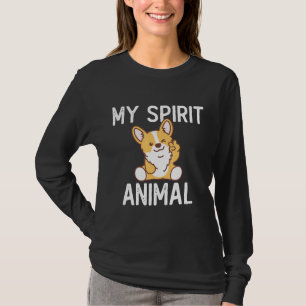 Camiseta Corgi Meu Cão De Corgi Animal Spirit