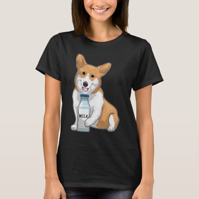 Camiseta Corgi Milk (Frente)