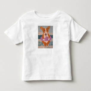 Camiseta Corgi na Praia