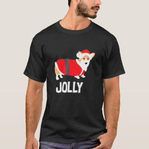 Camiseta Corgi Natalício Férias Alegres