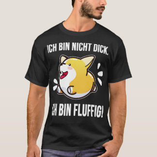 Camiseta Corgi nicht dick fluffig