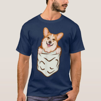 Camiseta Corgi No Bolso, Dons Engraçados De Sobrinho De Cac