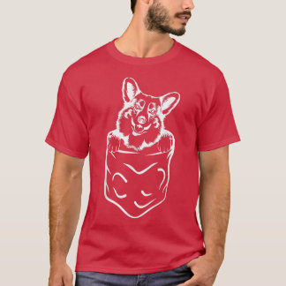 Camiseta Corgi No Bolso, Dons Engraçados De Sobrinho De Cac