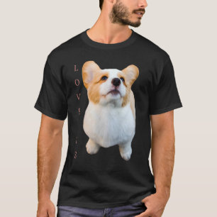 Camiseta Corgi O Amor É Mãe Pai Cachorro Pet Mulheres Home