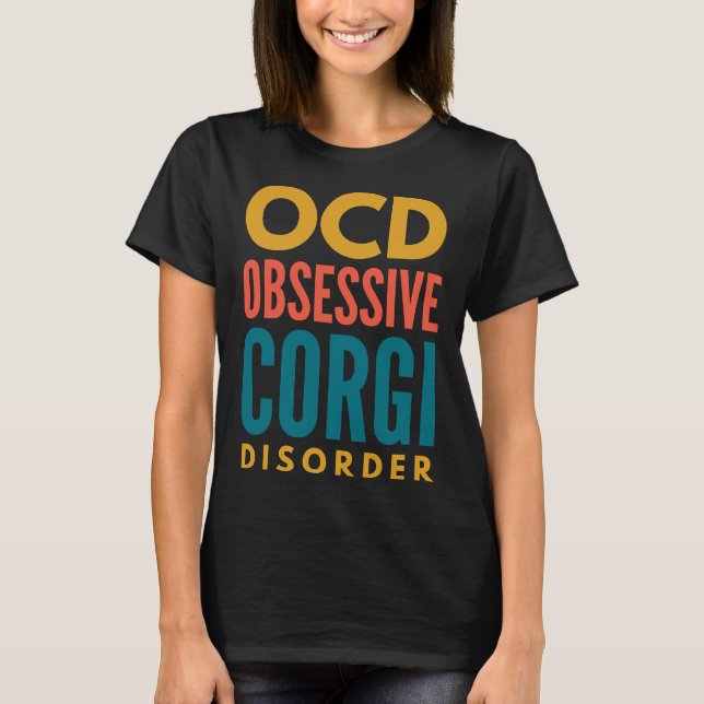Camiseta Corgi Obsession (Frente)