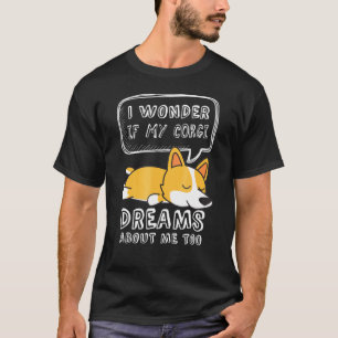 Camiseta Corgi Pajama Sonha Sobre Corgis