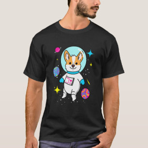 Camiseta Corgi Pansexual no Espaço Orgulho Pan