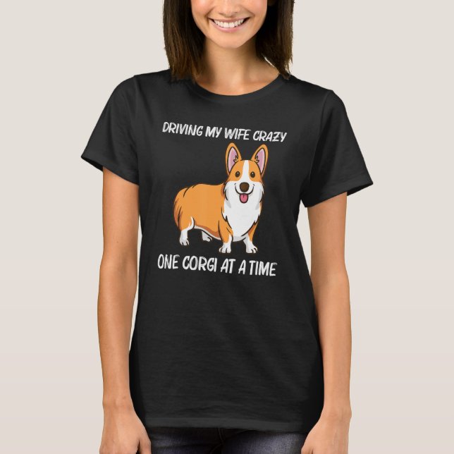 Camiseta Corgi Para Animais Pais Galsh Corgi (Frente)