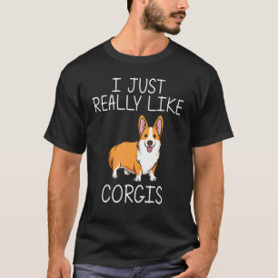 Camiseta Corgi Para Homens Galês Corgi Animal