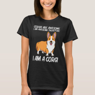Camiseta Corgi Para Homens Galês Corgi Animal