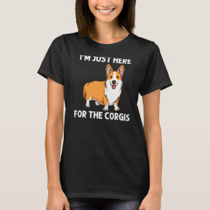 Camiseta Corgi Para Homens Galês Corgi Animal 1