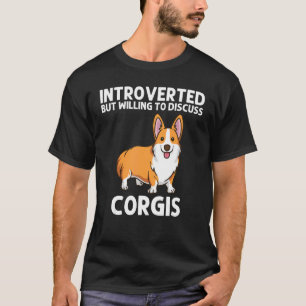 Camiseta Corgi Para Homens Galês Corgi Animal 2