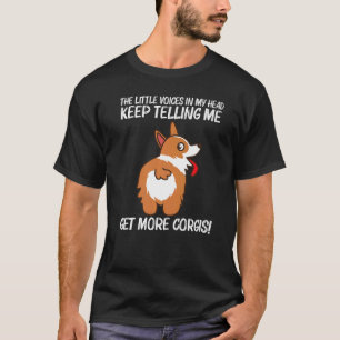 Camiseta Corgi Para Homens Mulheres Pet Cães Cães Proprietá