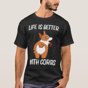 Camiseta Corgi Para Homens Pet Dog Animal Dogggoggy Proprie