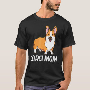 Camiseta Corgi Para Mamãe Mãe Galsh Corgi Animal