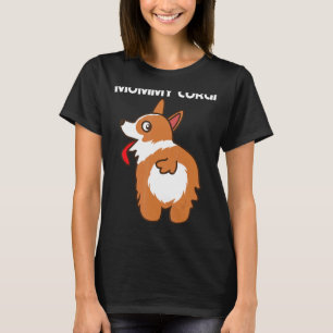 Camiseta Corgi Para Mulheres Mãe Cão De Pet Proprietário De