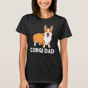 Camiseta Corgi Para Pai Padre Welsh Corgi