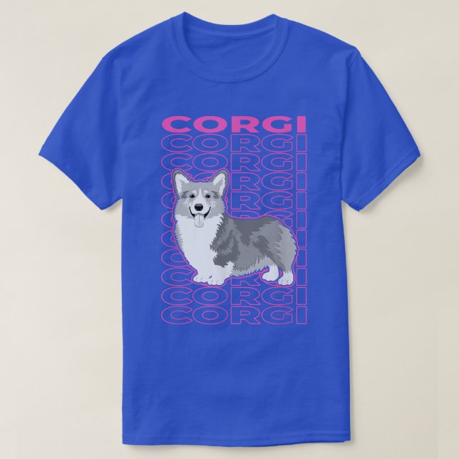 Camiseta Corgi Pastel Aestético (Frente do Design)