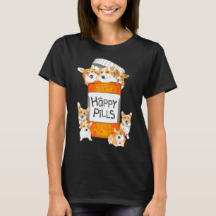 Camiseta Corgi Pílulas Felizes