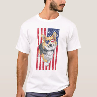 Camiseta Corgi Preto Vintage