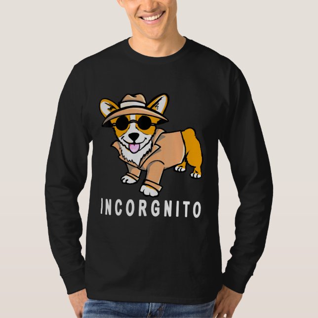 Camiseta Corgi Puppy Incognito (Frente)