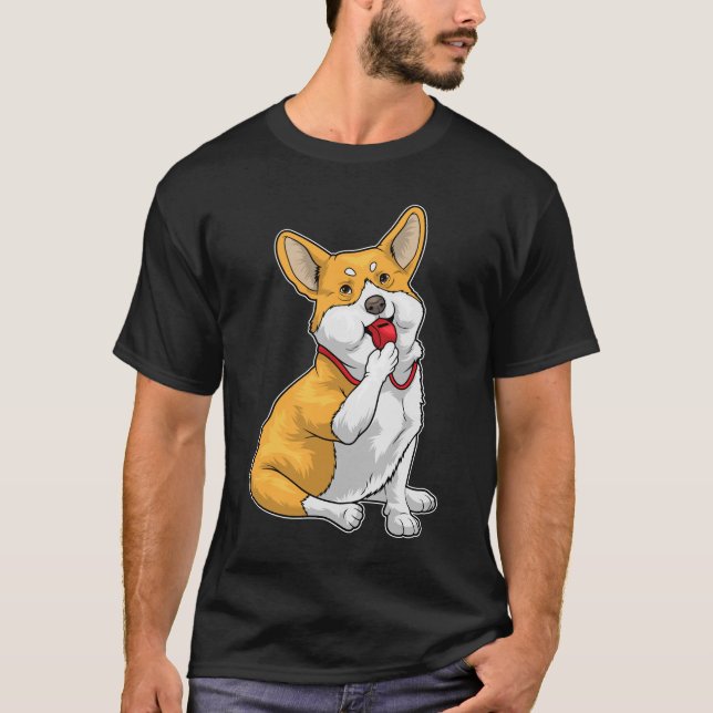 Camiseta Corgi Referee Whistle (Frente)