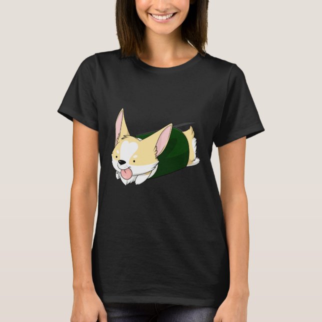Camiseta Corgi Roll (Frente)