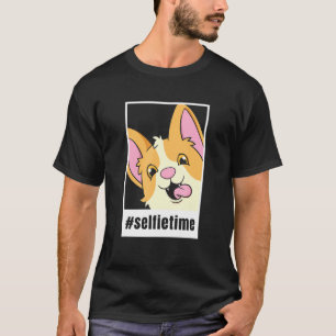 Camiseta Corgi Selfie Animal Selfietime