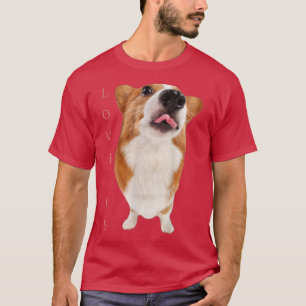 Camiseta Corgi Shirt Love Is Dog Mamãe Pai Tee Puppy Pet Wo