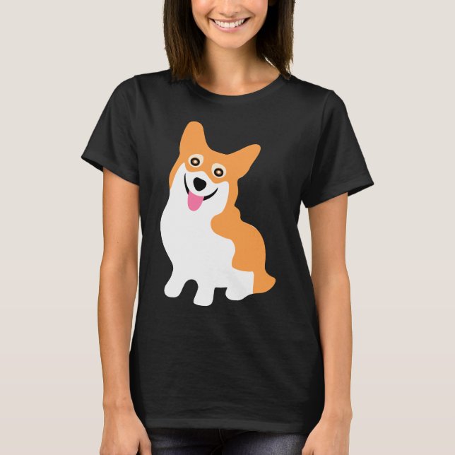 Camiseta Corgi Smile (Frente)