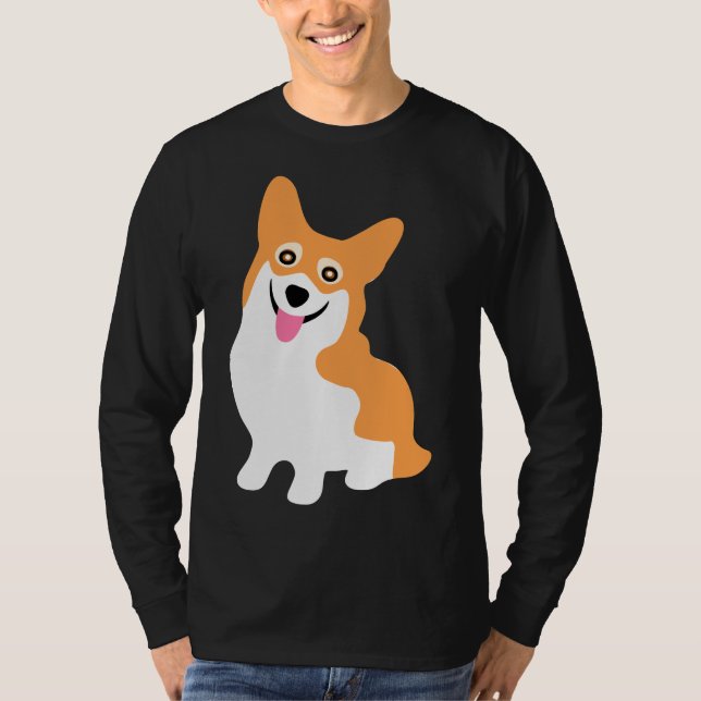 Camiseta Corgi Smile (Frente)